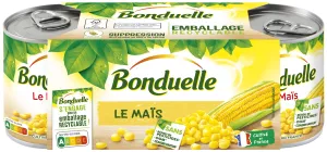 Mahindi Bila Mabaki ya Dawa; 3x140g - BONDUELLE