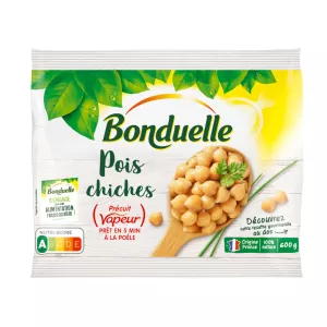 Grão de bico pré-cozido no vapor 60