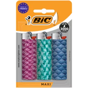 Briquet maxi Décor x3 - BIC