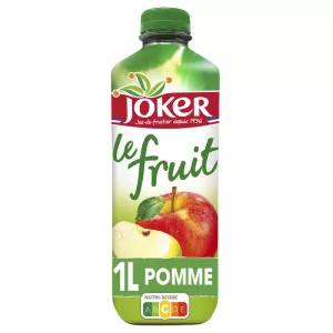 Jus pomme sans sucres ajoutés 1L -  JOKER