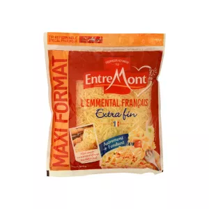 Fromage Emmental Rapé 500gr - ENTREMONT