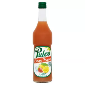 Boisson concentrée à diluer au citron et à la fraise 6x70cl - PULCO