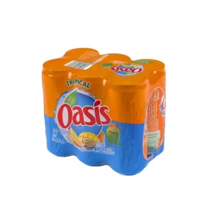 Boisson aux fruits Tropical 6x33cl - OASIS