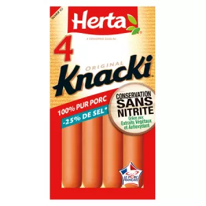 140g Herta Knacki 4p Tsr Csn