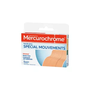 Verbandstof Verband 10x6cm - Mercurochrome