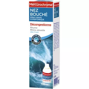 Spray nasal hypertonique 100ml - MERCUROCHROME