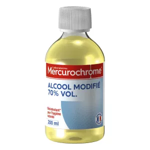 Alcool modifié 70% vol 200ml - MERCUROCHROME