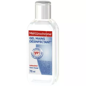 Gel désinfectant mains x75ml - MERCUROCHROME