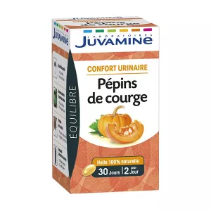 Complément alimentaire Confort Urinaire Pépins de Courge x30 - JUVAMINE