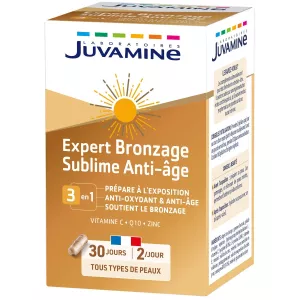 Complément Alimentaire Expert Bronzage Sublime Anti-age 3en1 X60 - Juvamine