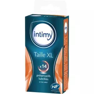 Preservativos Lubrificados Tamanho Xl X14 -intimy