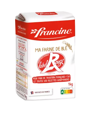 Farine Label Rouge T65 1kg - FRANCINE