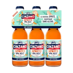 3x25cl Spritz Cinzano Ss Alc