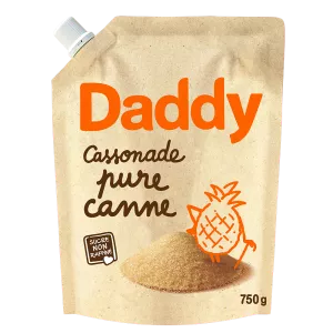 Cassonade Pure Canne 750g - DADDY