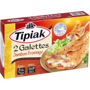 Galettes jambon fromage - TIPIAK