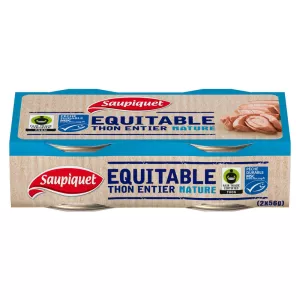 تونة كاملة طبيعية MSC 112g - SAUPIQUET