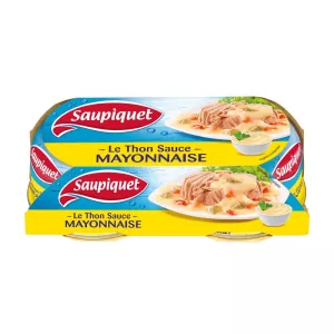 Thon sauce Mayonnaise 2x135g - saupiquet