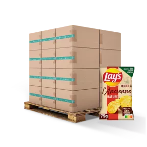 Ouderwetse gewone chips 75g X15 - LAY'S