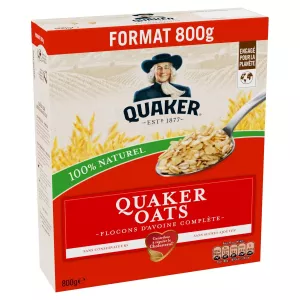 Céréales Flocons d'Avoine 100% Naturel 800g - QUAKER