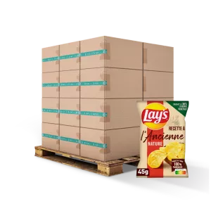 Ouderwetse gewone chips 45g X20 - LAY'S