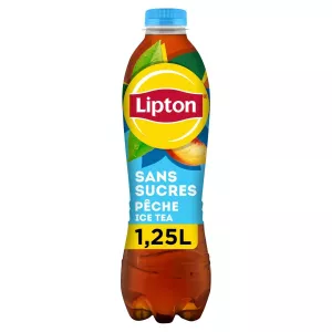 बिना चीनी के पीच फ्लेवर चाय पेय 1.25 सीएल - Lipton