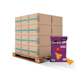 Tortilla Chips Sabor Páprica 160g - DORITOS