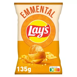 CHIPS DE SABOR EMMENTAL 135G - LAY'S