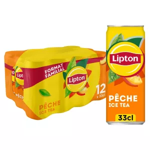 12x33cl मछली पकड़ने के स्वाद के स्वाद पेय - LIPTON