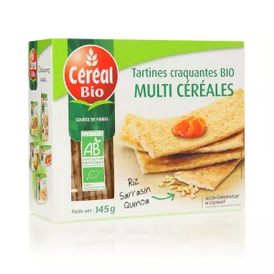 Tartines mutli céréales BIO 145g - CEREAL BIO