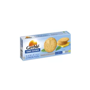 Biscuit Citron Yuzu Sans Sucres 132g - Gerble