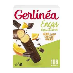 Snack Bar Cioccolato Arancia 310g - Gerlinea