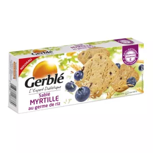 Blueberry ya Sabble na germ ya mchele 140g - GERBLÉ
