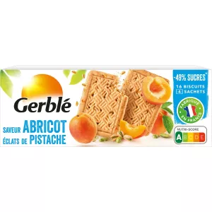 Pistachio Apricot Biscuit 160g - GERBLÉ