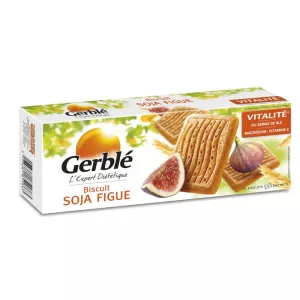 Biscuit soja et figue 270g - GERBLE