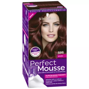 586 Mahogany MOUSSE kamili - SCHWARZKOPF