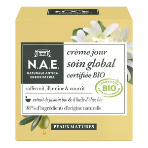 Crème jour soin global BIO peaux matures 50ml - N.A.E