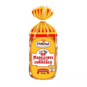 Madeleines recettes de commercy 300g - ST MICHEL