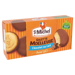 Galettes Moelleuses Chocolat au Lait, 180g - ST MICHEL