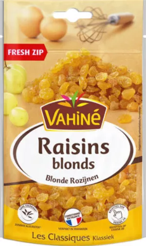 125g de Passas Louras Vahine - VAHINE