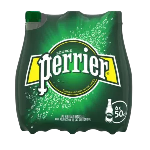 Haustier 6x50cl Gazous Eau Perrier - PERRIER