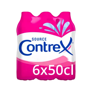 Natural mineral water 50cl pet x 6 - CONTREX