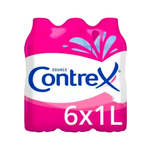 Natural Mineral Water 1l Pet X 6 - CONTREX