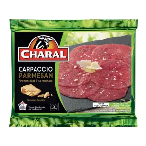 Carpaccio bœuf parmesan et marinade - CHARAL