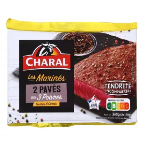 2x130g Pave Boeuf 3 Poivres