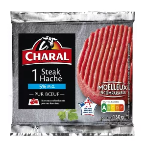 Bife Haché Viande Bovino 5% Mg 130g - Charal