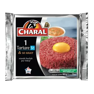 Tartare Charal 5% Avec Sauce 2