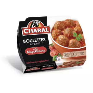 Almôndegas de carne napolitana 300g - CHARAL