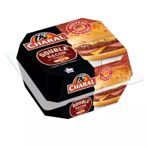 Double burger bacon - CHARAL