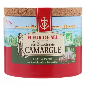 زهرة الثوم الملح والبقدونس العضوي 125G - Le saunier de camargue