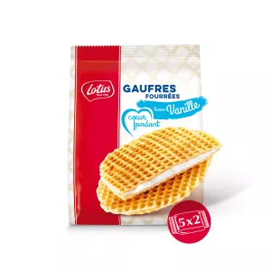 Gaufres Cœur Fondant Vanille 310g - LOTUS